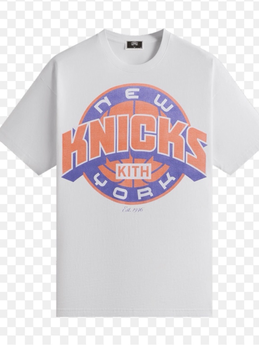 🏀 Kith New York Knicks Graphic Tee Kids Size 10/11 NBA Finals